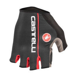 CASTELLI Cyklistické rukavice krátkoprsté - CIRCUITO - černá/červená