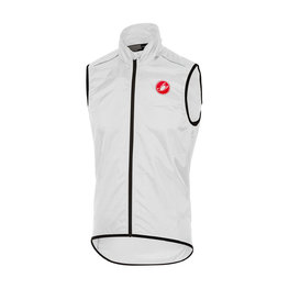 CASTELLI Cyklistická vesta - SQUADRA - bílá