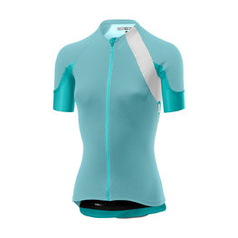 CASTELLI Cyklistický dres s krátkým rukávem - SCHEGGIA 2.0 LADY - modrá