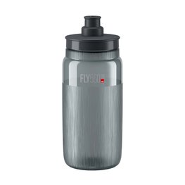 ELITE Cyklistická láhev na vodu - FLY TEX 550 ml - šedá