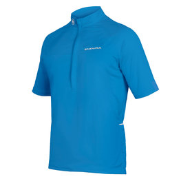 Cyklistický dres s krátkým rukávem - XTRACT II MTB - světle modrá