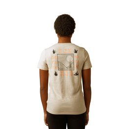 FOX Cyklistické triko s krátkým rukávem - HINKLEY LADY - béžová