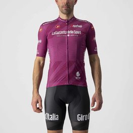 CASTELLI Cyklistický dres s krátkým rukávem - GIRO D'ITALIA 2021 - cyklámenová