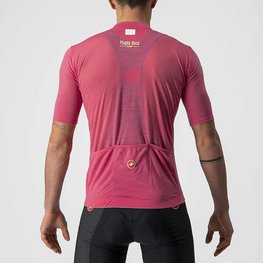 CASTELLI Cyklistický dres s krátkým rukávem - GIRO '21 MAGLIA ROSA - růžová