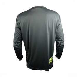 HAVEN Cyklistický dres s dlouhým rukávem letní - NAVAHO LONG MTB - zelená/černá