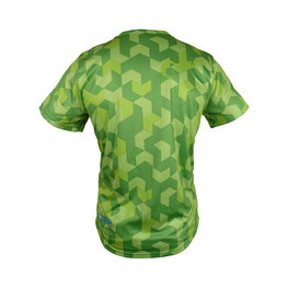 HAVEN Cyklistický dres s krátkým rukávem - CUBES NEO MTB - černá