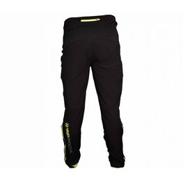 HAVEN Cyklistické kalhoty dlouhé bez laclu - SINGLETRAIL LONG - zelená/černá