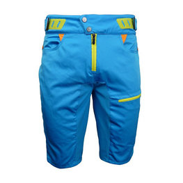 HAVEN Cyklistické kalhoty krátké bez laclu - SINGLETRAIL HMS - modrá