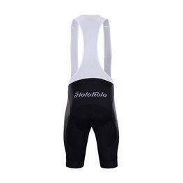 HOLOKOLO Cyklistické kalhoty krátké s laclem - PRIME - černá