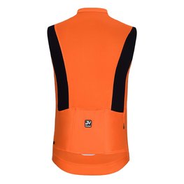 HOLOKOLO Cyklistický dres bez rukávů - AIRFLOW - oranžová