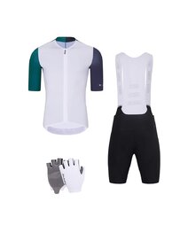 HOLOKOLO Cyklistický mega set - PERFORMANCE - černá/fialová/bílá/zelená