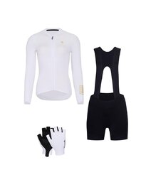 RIVANELLE Cyklistický mega set - VICTORIOUS - bílá/černá