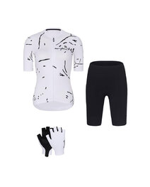 RIVANELLE Cyklistický mega set - PASSION - černá/bílá