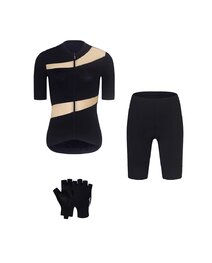 RIVANELLE Cyklistický mega set - GLAMOR - béžová/černá