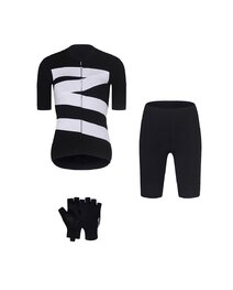 RIVANELLE Cyklistický mega set - MISSVELOAIRE - bílá/černá