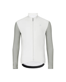 HOLOKOLO Cyklistický dlouhý dres a kalhoty - PERFORMANCE WINTER - béžová/černá