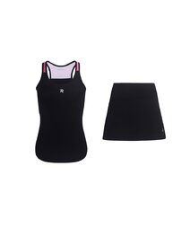 RIVANELLE SPARK - růžová/černá