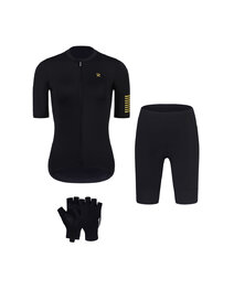 RIVANELLE Cyklistický mega set - VICTORIOUS GOLD - černá