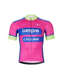 BONAVELO Cyklistický mega set - LAMPRE - bílá/růžová/černá