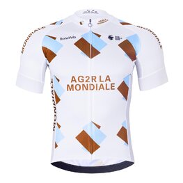 BONAVELO Cyklistický krátký dres a krátké kalhoty - AG2R LA MONDIALE - černá/vícebarevná
