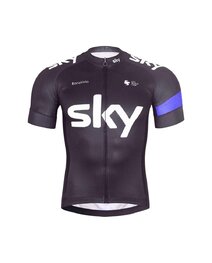 BONAVELO Cyklistický krátký dres a krátké kalhoty - SKY - modrá/černá