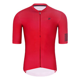 HOLOKOLO Cyklistický krátký dres a krátké kalhoty - VICTORIOUS - zelená/červená