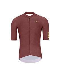 HOLOKOLO Cyklistický krátký dres a krátké kalhoty - set - černá/hnědá