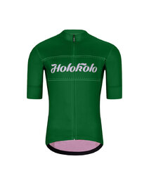 HOLOKOLO Cyklistický krátký dres a krátké kalhoty - GEAR UP  - zelená/černá
