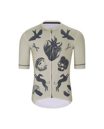 HOLOKOLO Cyklistický mega set - CRUST - ivory/černá