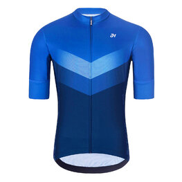 HOLOKOLO Cyklistický krátký dres a krátké kalhoty - ARROW II - modrá/černá