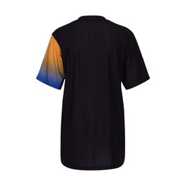 HOLOKOLO Cyklistický dres s krátkým rukávem - UNIVERSE MTB - hnědá/černá