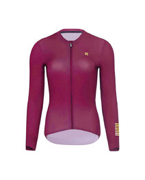 HOLOKOLO Cyklistický dlouhý dres a kalhoty - VICTORIOUS ELITE - černá/bordó