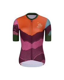 RIVANELLE Cyklistický mega set - SERENITY - červená/fialová/černá