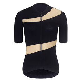 RIVANELLE Cyklistický krátký dres a krátké kalhoty - GLAMOR - béžová/černá