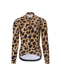 RIVANELLE Cyklistická zimní bunda a kalhoty - WILDCAT II WINTER - béžová/hnědá/černá