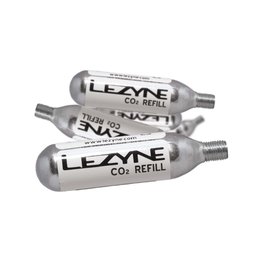 LEZYNE CO2 pumpa/pumpička - 16G SILVER - stříbrná