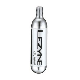 LEZYNE CO2 pumpa/pumpička - 20G SILVER - stříbrná