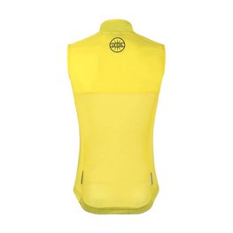 LE COL Cyklistická vesta - SPORT GILET II - žlutá