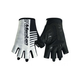 MONTON Cyklistické rukavice krátkoprsté - CARTER - bílá