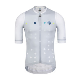 MONTON Cyklistický dres s krátkým rukávem - BLINKY - šedá