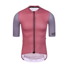 MONTON Cyklistický krátký dres a krátké kalhoty - CHECHEN - červená/černá