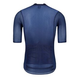 MONTON Cyklistický dres s krátkým rukávem - PRO CARBONFIBER - modrá