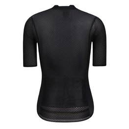 MONTON Cyklistický dres s krátkým rukávem - PRO CARBONFIBER LADY - černá