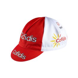 NALINI Cyklistická čepice - COFIDIS 2020 - červená/modrá/bílá