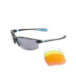 Cyklistické brýle - S11.DB - černá/světle modrá