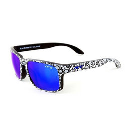 Cyklistické brýle - W0W.1SK.AMO - černá/bílá