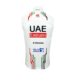PISSEI Cyklistická vesta - UAE TEAM EMIRATES 2024 - bílá