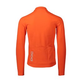 POC Cyklistický dres s dlouhým rukávem zimní - RADIANT - oranžová