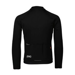POC Cyklistický dres s dlouhým rukávem zimní - THERMAL LITE  - černá