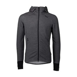 POC mikina - MERINO ZIP HOOD - šedá